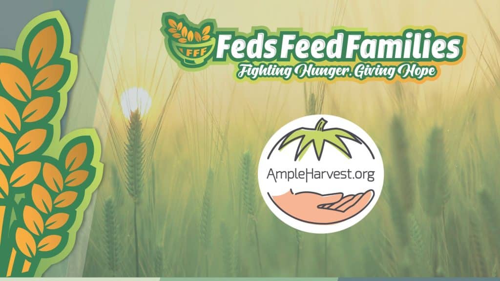 Feds Feed Families and AmpleHarvest.org logos