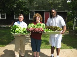 Gardeners Donating Food