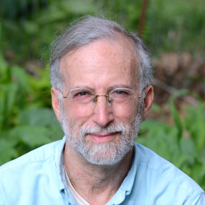 photo of Gary Oppenheimer in a garden